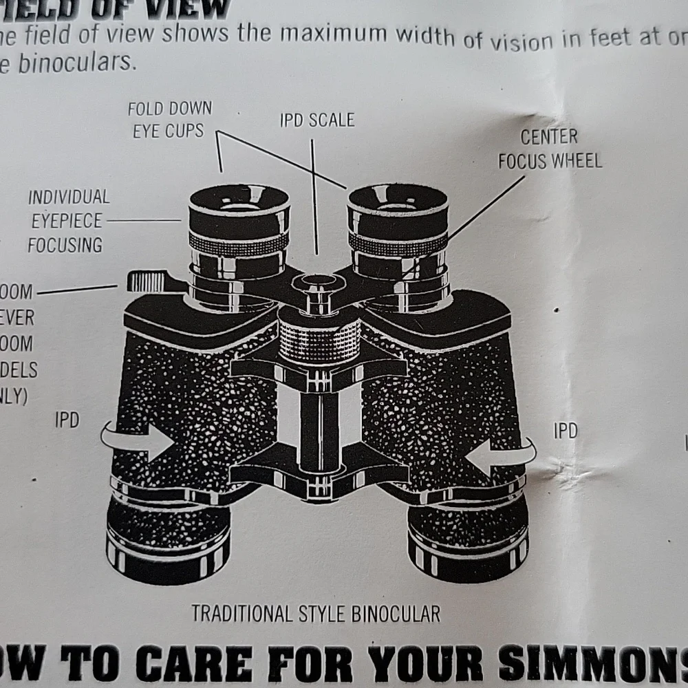 Simmons Spectrum Compact Binoculars with Case Model 99730